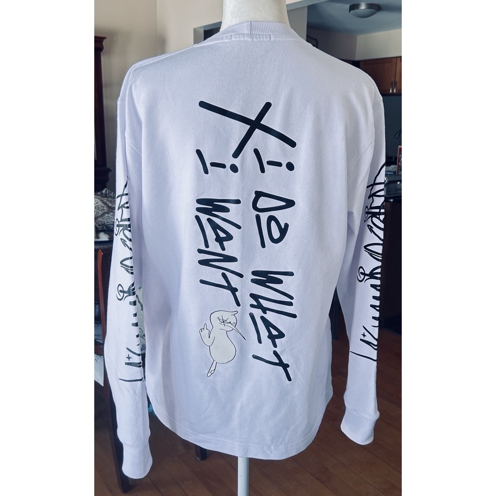 NWOT Hummingbird Streetwear Indie Long Sleeve Graphic Tee T Shirt‎ S